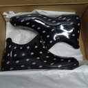 DaeRainy Women's Mid-calf Rain Boots Waterproof Non-slip for Gardens,Fishing,Farm,Outdoor Work Boots Size 9