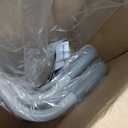 Compass Raised Toilet Seat with Arms, Elongated Toilets, 3.5 Inch High, Elevated Toilet Riser with Removable Padded Handles, Easy On and Off, Support 250 lbs, White