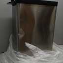 Home Zone Living 12 Gallon Slim Kitchen Trash Can with Soft Close Lid, Step Pedal, Bag Tuck Band, and Removable Liner, Stainless Steel, Silver