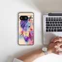Compatible with Google Pixel 8 Case, Colorful Aesthetic Horse Designed for Shockproof Soft TPU Case (Pattern-5)