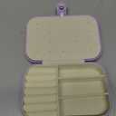 jiemei Jewelry Box, Travel Jewelry Organizer Cases with Doubel Layer for Womens Necklace Earrings Rings and Travel Accessories (Purple)