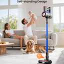 NADALY Cordless Vacuum Cleaner, 550W 45Kpa 65Mins Vacuum Cleaners for Home, Stick Vacuum with LED Display, Anti-Tangle, Self-Standing, 8-in-1 Lightweight Vacuum for Hardwood Floor/Carpet/Pet Hair