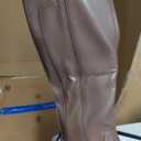 Women's Knee High Boots Fashion Platform Lug Sole Tall Riding Boots Comfortable Stretch Calf Dress Long Boots (8, Brown)