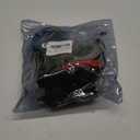 MaxLax EL Wire 5 Pack, 9ft Neon Light Wire Noise Reduction with Battery Pack(Green, Blue, Red, White, Pink) (9ft)