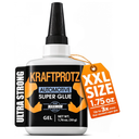 Automotive Super Glue Gel 1.76 oz XXL – for Car Trim, Bumpers, Brackets & Fairings – OilResistant, Heatproof CA Bond for Trucks, Motorcycles & RVs – NoDrip Cyanoacrylate