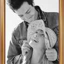 Malden International Designs Traditions Molding Wooden Picture Frame, 8x10, Gold