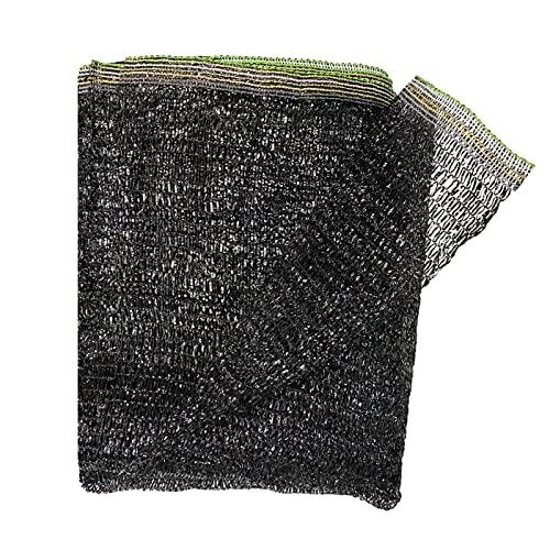 Cool Area 55% 6.5x10ft Sunblock Shade Cloth Cover Mesh UV Resistant Net for Garden Flower Plant Greenhouse, Black