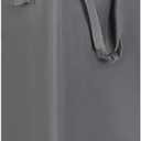 efluky Slim Laundry Basket, Narrow Laundry Hamper with Handles, Collapsible Dirty Clothes Hamper, Tall Laundry Bin for Laundry Room, Dorm and Bedroom, 19.8 Gallon (75L) Grey