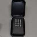 Smart Key Lock Box Electronic Bluetooth Lock Box with APP Control & PIN Code Types,Share eKey Wall Mounted Lock Box for Airbnb Realtor House Office(Black)