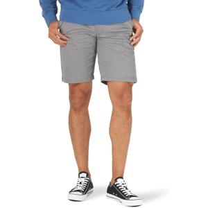 Lee Men's Extreme Motion Flat Front Short (36, Iron)