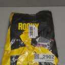 INTIMO Rocky Balboa Men's Film Movie Satin Robe and Short Set (Black, L)