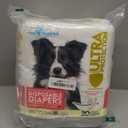 Paw Inspired 20ct Disposable Dog Diapers | Female Dog Diapers Ultra Protection | Diapers for Dogs in Heat, Excitable Urination, or Incontinence (Large)