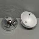 Disco Ball 12-Inch  Large Hanging Mirror Ball Disco Ball Decor for Disco Party Decorations, Weddings, Events, Disco Christmas Decor, and Home Celebrations