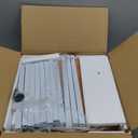 Plant Stand Indoor, 4 Tier Thickened Metal Corner Plant Shelf for Multiple Plants, Indoor Plants Tiered Flower Pot Stand for Patio Garden Balcony Living Room Bedroom (White)