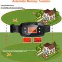 GPS Wireless Dog Fence,Electric Pet Fence with Pet Containment System,Waterproof Rechargeable Dog Collar for Most of Dogs,Adjustable Warning Strength,Radius 33-999 Yards