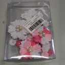 OAOLEER 4PCS Hair Bows for Girls, Flower Hair Accessories for Girls Grosgrain Ribbon With Alligator Clips Girl Hair Accessories for Kids Teen Back to School (Flower Bows-A)