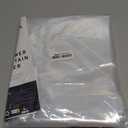 LiBa Waterproof Plastic Shower Curtain - Bathroom Shower Curtain Premium PEVA Non-Toxic with Rust Proof Grommets Frosted 8G Heavy Duty Bathroom Accessories 72x84 - Frosted