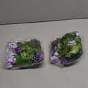 Veryhome 3PCS 23.7FT Artificial Purple Rose Flower Garland, Silk Hanging Floral Garland, Decorative Flower Vines for Room Decor Wedding Arch Flowers for Ceremony (Purple)