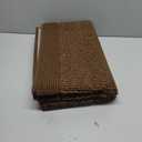 BEQHAUSE Indoor Door Mat 36" x 60", Dirt Trapper Door Mats Non-Slip Entryway Rugs Washable, Resist Dirt Absorbent Welcome Mat, Low Profile Floor Mats for Front Back Door and Entryway, Brown