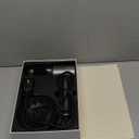 Hair Dryer, High Speed Ionic Blow Dryer, 5X-Fast Drying, 2 Billion Negative Ions, Low Noise,160000 RPM, Compact Blow Dryer with Magnetic Diffuser for Faster Drying All Hair Types(Black Gray)