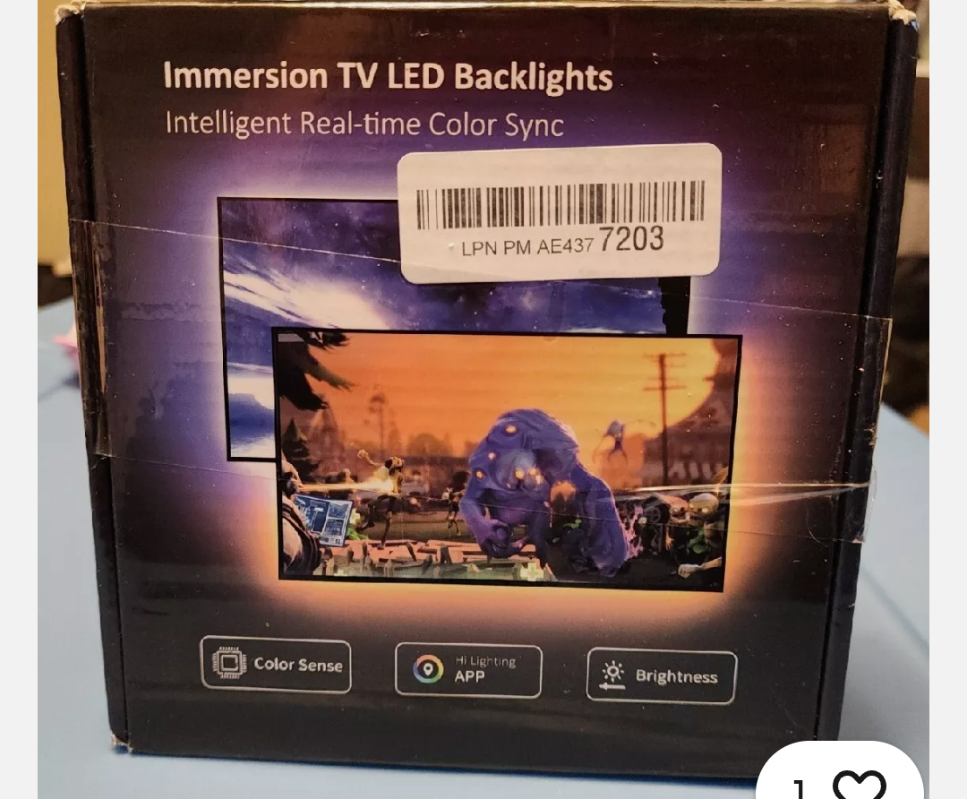 Immersion TV LED Backlights For 55-58" TV