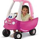 Little Tikes Princess Cozy Coupe Ride-On Toy - Toddler Car Push and Buggy Includes Working Doors, Steering Wheel, Horn, Gas Cap, Ignition Switch - For Boys and Girls Active Play , Magenta
