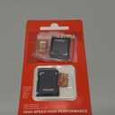2 Pack TF Card 32GB with Adapter, High Speed Memory Card, UHS-I C10 A1 Memory TF Card for Tablet/Mobile Phone/Camera/Car Audio/Game Console (TF162 Red Gold 32GB)