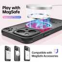 FUNMIKO for iPhone 14 Plus Case Military-Grade Protection & Wireless Charging - Trendy Floral Design for Women Girls, Non-Slip Matte Phone Cover with Shockproof Corners - Dramatic Blossom Drift