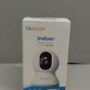 blurams Security Camera 2K, Baby Monitor Dog Camera 360-degree for Home Security w/Smart Motion Tracking, Phone App, IR Night Vision, Siren, Works with Alexa & Google Assistant & IFTTT, 2-Way Audio