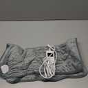 Heating Pad for Period Cramps, Heating Pad for Back/Neck/Shoulder Muscle Pain, 6 Heating&4 Timer Setting, Auto Shut Off, Dry/Moist Heat & Machine Washable, Gray Birthday Christmas Gifts for Women Mom (12'' x 24'')