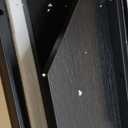 Corner TV Stand with Mount LED - Universal TV Mount Stand for 32-65" TV, Height Adjustable Swivel TV Console Wood & Steel Entertainment Center with Mount, Cabinet, Power Outlet, Colorful Light, Black