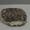 Curly Wig for Women Long Ombre Gray Curly Wigs 26inch Synthetic Middle Part Wig Natural Looking Hair Replacement Curly Wigs for Daily Party Use