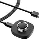 Compatible with Oura Ring Gen3 Charger - Portable Charging Dock with USB-C Cable for Smart Ring Size 13