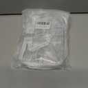 2 x TotePrint 1PCS Clear Handle Zipper Cosmetic Bag and Versatile Travel Pouch,7.09 * 4.72 * 5.12inch Durable PVC Material,for Makeup Travel Essentials (With-1PCS)