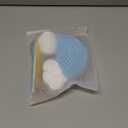 2Pcs Fidget Toys Sensory Activity Board, Silicone Sensory Toys for Anxiety Autistic ADHD Calming, Kids 3+ & Adults, Travel Bag & 24 Strings, Rainbow (Pink & Blue)