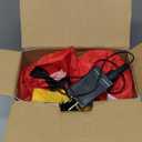 KOOY 5FT Christmas Inflatables Outdoor Decorations, Pig Blow up Yard Decorations with LED Light Up for Xmas,Outdoor Christmas Animal Decorations for Yard Holiday Party Garden Lawn Dcor