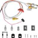 SP20824 Pilot Burner Assembly Kit, Replaces SP20754, SP21058, SP21059, SP20800, Compatible for Rheem Ruud and Richmond Water Heater Parts, NG with LP Orifice