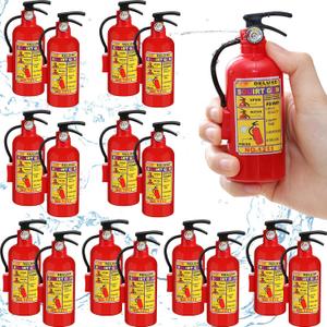24 Packs 4 Inch Fire Extinguisher Toys Fire Extinguisher Mini Water Firemen Squirter for Party Favors