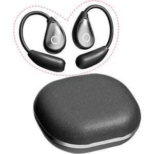 Open Ear Earbuds Wireless Bluetooth 5.4, Open Ear Headphones, Over Ear Earbuds, Sport Headphones for Workout Running, HiFi Stereo, Extra Long Battery Life(Black)