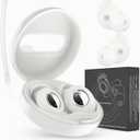 CHACHA Earplugs for Sleeping, 45dB Noise Cancelling Reduction, Soft Silicone Earplugs for Travel, Concert, Focus, Must-Have Travel Essentials for Hearing Protection, White (1 Count (Pack of 1))