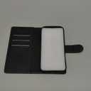 Wallet Case for iPhone 17 pro with Credit Card Holder,PU Leather Folio Flip Kickstand Protective Shockproof Cover for Apple 17 pro Phone Case (Black, for iPhone 17 Pro - 6.3'')