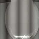 Durable Elongated Toilet Seat with Slow Soft Close - Easy to Install and Clean, Never Loosens - White, Fits Most Elongated Toilets