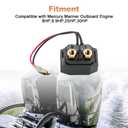 WATERWICH Starter Solenoid Relay Compatible with Mercury Mariner Outboard Engine 8HP 9.9HP 25HP 30HP Replacement for 853809001 881352T 8M0098898