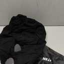 Maliton Inflatable Travel Foot Rest Pillow, Toddler Airplane Bed, Car Seat Foot Rest for Kids, Adjustable Height Leg Rest Pillow for Airplane, Home, Office(Black, 1 Pack)