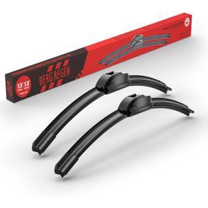 BERG REGEN 13"+13" Windshield Wiper Blades Replacement for Jeep Wrangler 1997-2006Genuine OEM Quality (Set of 2)