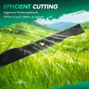SCITOO 42 Inch Mower Blades for Husqvarna LTH 1742 A/B/C/D