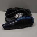 Car Vacuum - Portable Vacuum Cleaner with 16.4ft Cord, Bag, LED Light & Attachments - DC 12V High Power Small Vacuum, Car Accessories (Blue)
