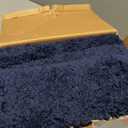 21 Pcs Bathroom Accessory Set with Waterproof Shower Curtain and Non Slip Mat,Resin Bath Set with Toothbrush Holder and Lotion Soap Dispenser,Bathroom Countertop Organizer Set for Home Apartment (Navy Blue)