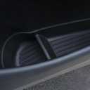 Door Side Storage Box for Tesla Model Y Juniper Accessories 2025 2026 Door Pocket Liners, TPE Front & Rear Side Organizer Tray Protector Liner (Model Y Juniper) 4pcs Not Fit 2026 Standard