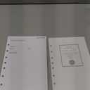 newestor 2025-2026 Daily Planner Refill for Mini Binders, Day on One Page, July 2025 to June 2026, 5-1/2" x 8-1/2", 7 Holes